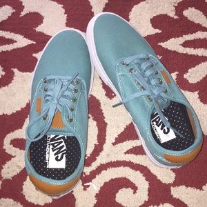 teal new Vans